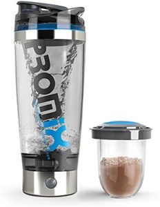 Promixx Stainless Steel Rechargeable Shaker Mixer Bottle, Stainless Steel