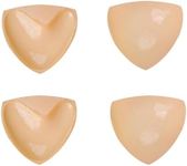 SSKHE 2PCS Double Sided Sticky Push-Up Bra,Bra Pads Inserts,Adhesive Push Up Bra Inserts Pads,Silicone Bra Pads,Self Adhesive Boob Pads Bra for Women Girls Bra Any Cup Cover (Colour, A/B)