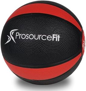 ProsourceFit Weighted Medicine Ball for Full Body Workouts, 10 lb.