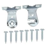 Metal Holder 2 Sets Great Heavy Duty Premium Practical Roller Blind Fittings Roller Blind Brackets Mount Brackets