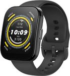 Amazfit Bip 5 Smart Watch, 46mm, Bluetooth Calling, Alexa Built-in, GPS Tracking, 10-day Long Battery Life, Health Fitness Tracker With Heart Rate, Blood Oxygen Monitoring - Black