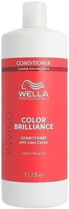 Wella Professionals Invigo Color Brilliance | Acondicionador Intensificador del Color | Brillo | Color intenso y protección | Para cabello grueso 1L