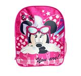 Minnie Mouse Children's Character Premium Backpack School Bag w Side Pocket Boys Girls