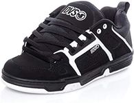 DVS Men's Comanche Skate Shoe, Blac