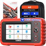 LAUNCH CRP129X PLUS OBD2 Scanner, Code Reader with All System Diagnostics, 8 Hot Services, Oil Reset/Injector Coding/Throttle/SAS/Brake/BMS/TPMS Reset, 1996-2024 Cars, Auto VIN, Lifetime Free Updates