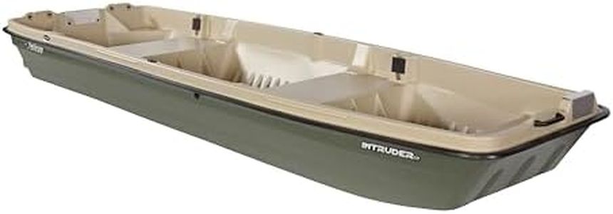 Pelican - Boat Intruder 12 - Jon Fishing Boat - 12 ft. - Great for Hunting/Fishing , Khaki / Beige