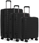ANTLER Luggage Set of Black Hard Sh