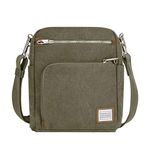 Travelon Travelon Anti-theft Heritage Tour Bag Travel Cross-Body Bag, Sage