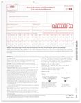 NextDayLabels - 1096 Transmittal 2024 Tax Forms, for Laser or Inkjet Printers, Quickbooks and Other Accounting Software Compatible (Pack of 10 - for 2024)