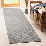 Safavieh Braided Collection BRD170A Hand-woven Cotton Runner, 2' 3" x 14', Multi