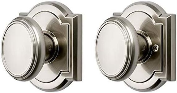 Baldwin 352CYK ARB 15 Carnaby Hall/Closet Knob, Satin Nickel