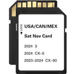 2024 Maz 3 CX-5 CX-90 GPS Navigation SD Card, Pro Series, Built-in Latest Map Datas of USA/Canada/Mexico