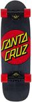 Santa Cruz Skateboard Classic Dot Street Cruiser Black/Red 8.79" x 29.05"