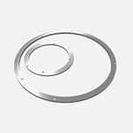 16 Inch DIY Lazy Susan Ball Bearing, Smooth & Quiet Heavy-Duty Large Turn Table Swivel Base Hardware Gray