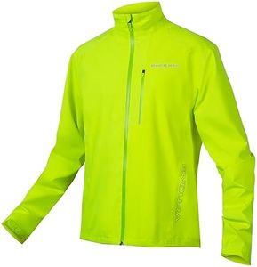 Endura Hummvee Waterproof Mens MTB Jacket X Large Hiviz Yellow