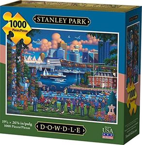 Dowdle Folk Art Stanley Park Jigsaw Puzzle (1000 Piece)