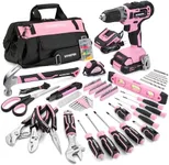 WORKPRO Pink Drill Set with UPGRADE