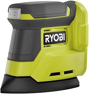 RYOBI 18 V ONE+ Cordless DELTA Vibration Sander RPS18-0 (1.8 mm Oscillating Circuit Diameter, Sanding Disc Size 100 x 140 mm, Idle Speed 11,000 min-¹, without Battery and Charger)