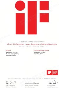 xTool S1 40W Laser Engraver – High Precision Cutting Machine