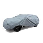 Ultimate Touch Heavy Duty SUV Car Cover, Car Covers for SUV, Car Coverage, SUV Snow Cover, Waterproof, All Weather, Fits Sedans, UV Protection, Universal, Snowproof - X-Large SUV up to 216" (550cm)