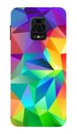 Print Galiara|| Designer Back Case Cover for Xiaomi Redmi Note 9 Pro | Colourful Cryatal Wallpaper |