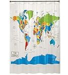 Saturday Knight The World Peva Shower Curtain