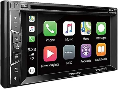 Pioneer AVH-1400NEX 6.2" Double-Din in-Dash Nex DVD Receiver with Bluetooth, Apple Carplay and Siriusxm Ready