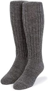 Warrior Alpaca Thick Wool Boot Socks - Gray