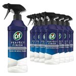 Cif Perfect Finish 100% Tough Stain Removal Spray for Stainless Steel, Anti Limescale, Oven & Grill or Anti Mould Effective Degreaser for Kitchen and Outdoor, 435ml (Buy 12, Anti Mould)