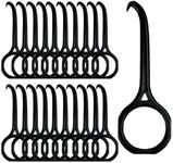 Maoerdental 20PCS Aligner Removal Tool,Black Clear Aligner RemoverTools for Invisalign Removable Retainers, Aligners,Braces Removal Kit
