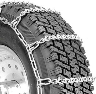 SCC QG2828 Quik Grip V-Bar Light Truck LRS Tire Traction Chain - Set of 2