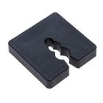 Spacing Packing Flat Shims for DIY – Packer Spacer Wedge for Furniture, Leveling, Spacing Tiles, Door, Windows, Installation, and Uneven Surfaces - (Pack of 25) Plastic Frame Color-Coded 50x50x10mm