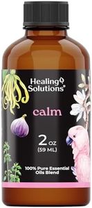 Healing Solutions Calm Body, Calm Mind Blend Essential Oil - 100% Pure Therapeutic Grade Calm Body, Calm Mind Blend Oil - 60ml