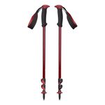 Black Diamond Unisex Trail Back Trekking Poles, Dark Crimson