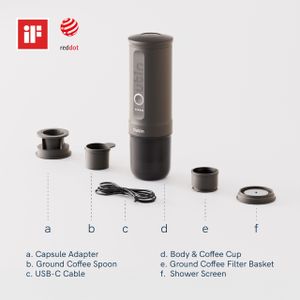 OutIn Nano Portable Espresso Machine – Compact Travel Coffee Maker