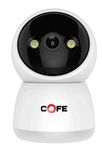 COFE RoboCam 3MP IP Pro HD Smart WiFi Wireless IP CCTV Home Security Camera | Motion Detection & Tracking | Night Vision | 2-Way Audio | Support 256GB Micro SD Card |1080P Full HD CF-W-03RB