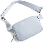 Telena Bum bag for Women Belt Bags for men, Crossbody Fanny Pack for Women Waist Bag with Adjustable Strap,Gray blue