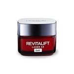L’Oréal Paris Laser Renew Triple Action Anti-Ageing, Skin Retightening Day Cream, Visibly Reduce Wrinkles & Fine Lines; Moisturises, Firms & Brightens Skin; Retinol, Hyaluronic Acid & Vitamin C, 50ml