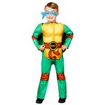 (PKT) (9910256) Child Boys TMNT Deluxe Costume (10-12yr)