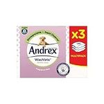 Andrex Washlets, Flushable Gentle Clean Toilet 3*40 Tissue Wipes.