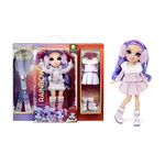 RAINBOW HIGH Winter Violet Willow – Purple Winter Break Fashion Doll and Playset with 2 Complete Doll Outfits, Pair of Skis and Winter Doll Accessories, Great Gift for Kids 6-12 Years Old