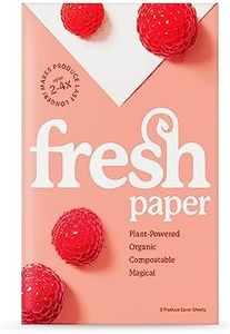 FreshPaper 20002 Fruit and Vegetable 8 Sheet Pack, White