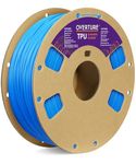 OVERTURE TPU Filament 1.75mm Flexible TPU Roll, 95A Soft 3D Printer Filament, 1kg Spool (2.2 lbs), Dimensional Accuracy +/- 0.03 mm (Electrical Blue)