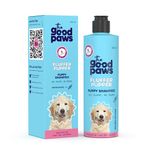 The Good Paws Fluffer Pupper Puppy Shampoo | Made Safe & Allergen-Free | No Tear Shampoo | All Natural Coconut Oil Shampoo | Gentle on Skin & Coat | Puppy Shampoo for All Breeds | pH Balanced | 250 ml