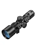 CVLIFE 3-9x40 Compact Rifle Scope Crosshair Reticle with Free Mounts for Quick Aiming