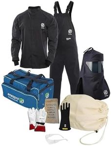 Enespro 40 Cal CAT 4, X-Large Arc Flash PPE Kit, FR Jacket & Bib