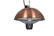 La Hacienda Hanging Mushroom Heater Copper 69565