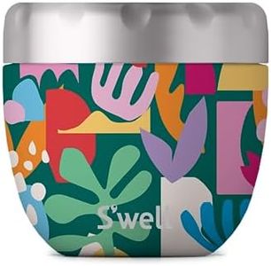 S'well Eats Stainless Steel Food Bowls, 21.5 Fluid Ounces, Paper Cutouts, Triple-Layered Vacuum-Insulated Containers Keeps Food Cold for 11 Hours and Hot for 7 Hours, Condensation-Free