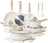 CAROTE 17 Pcs Pot and Pan Set, Non-