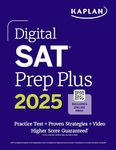 Digital SAT Prep Plus 2025: Prep Book, 1 Full Length Practice Test, 700+ Practice Questions